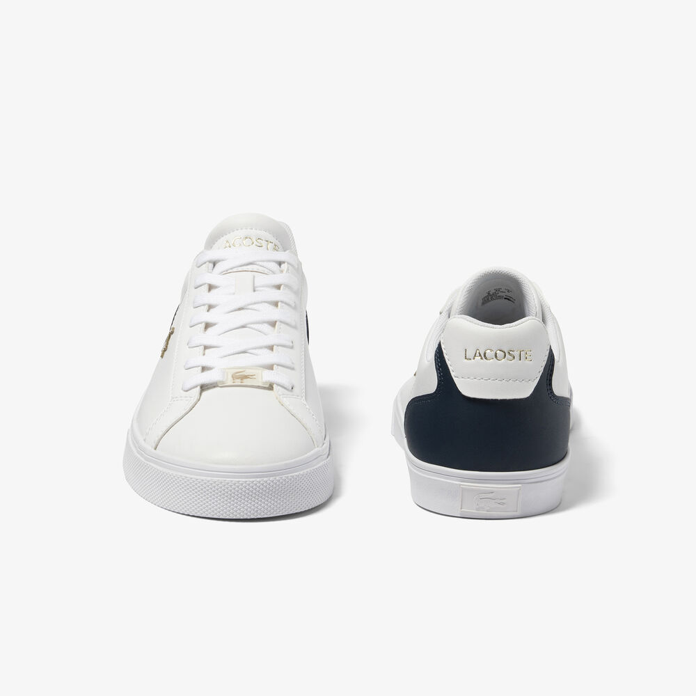 Giày Lacoste Lerond Pro Nam - Trắng Navy - hình 5