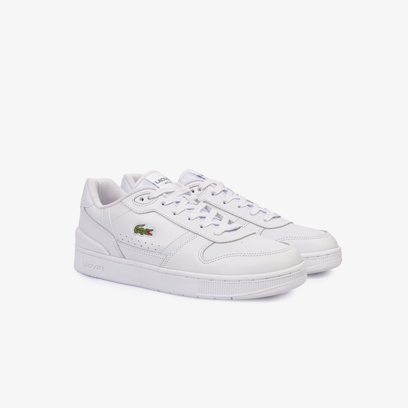 Giày Lacoste T-Clip Leather Nam - Trắng - hình 2