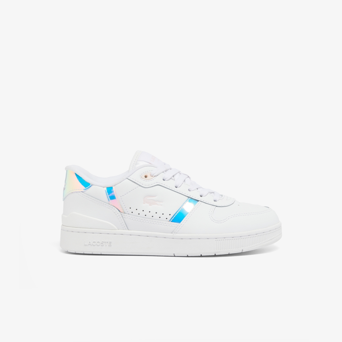 Giày Lacoste T-Clip Set Holographic Nữ - Trắng