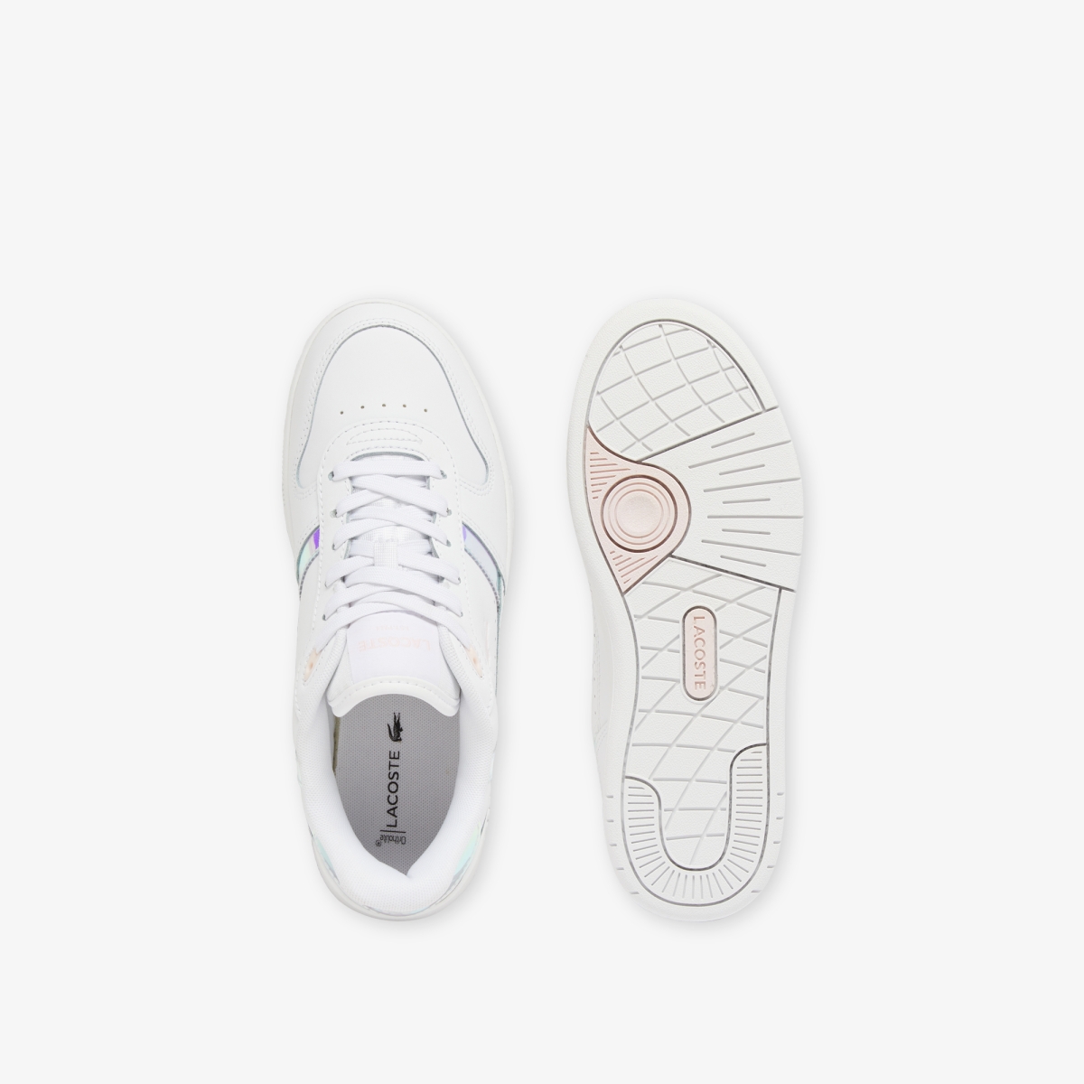 Giày Lacoste T-Clip Set Holographic Nữ - Trắng - hình 4