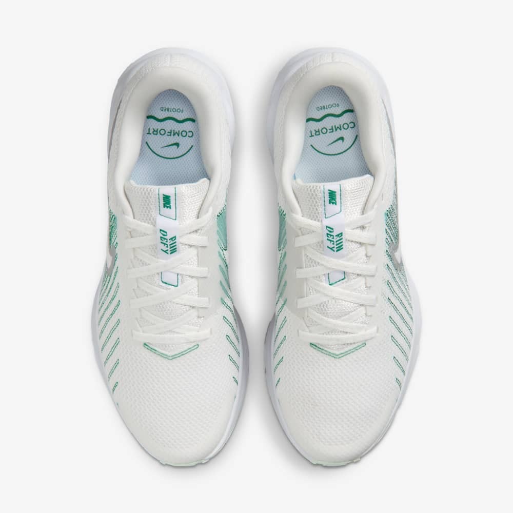 Giày Nike Run Defy Nữ - Trắng Xanh - hình 4