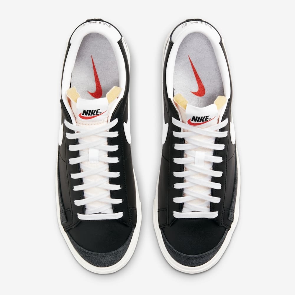 Giày Nike Blazer Low '77 Vintage Nam - Đen Trắng - hình 3