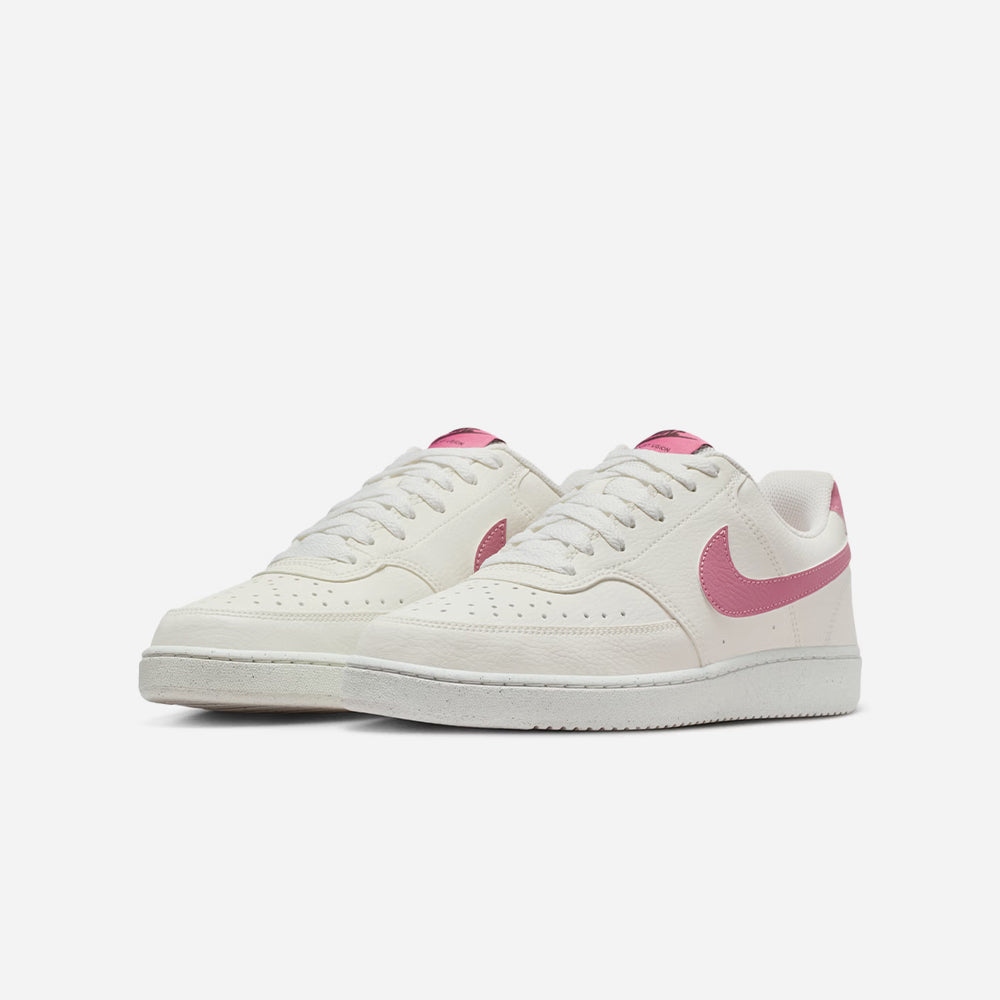 Giày Nike Court Vision Low Nữ - Trắng Hồng - hình 4