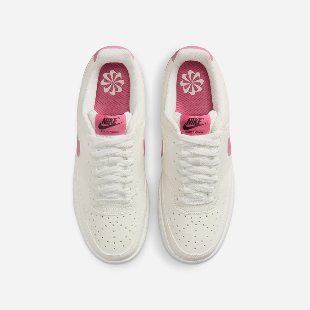 Giày Nike Court Vision Low Nữ - Trắng Hồng - hình 5