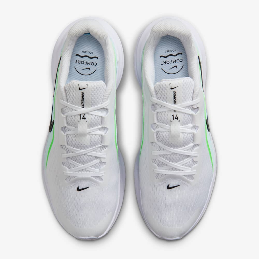 Giày Nike Downshifter 14 Nam - Trắng Xanh - hình 5