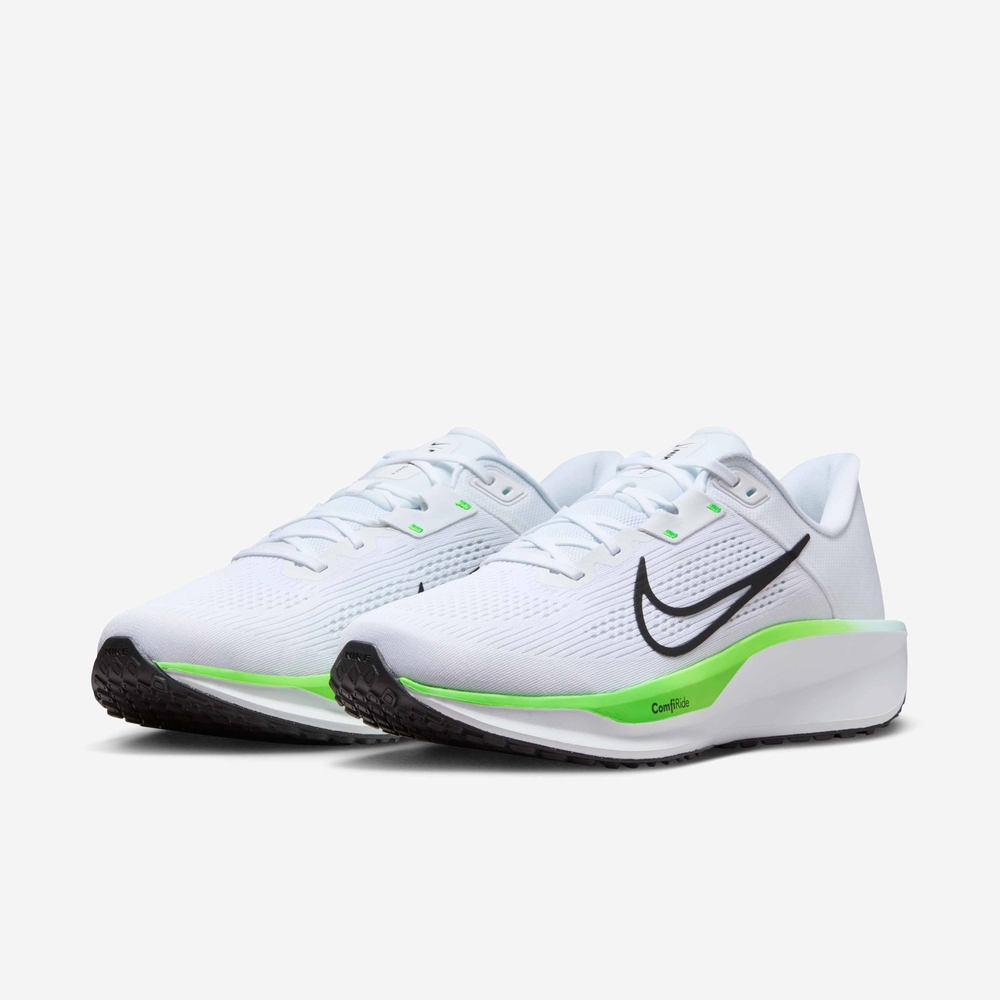 Giày Nike Quest 6 Nam - Trắng Xanh lá - hình 4