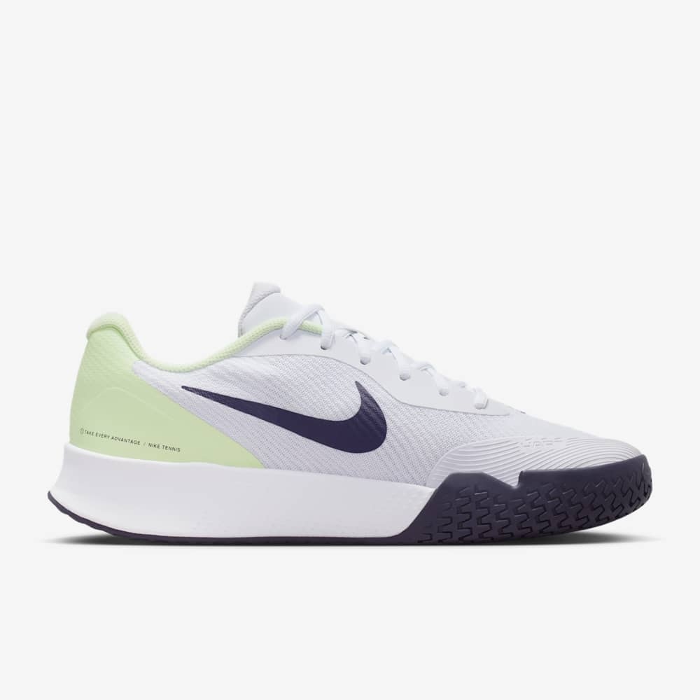 Giày Pickleball Tennis Nike Vapor Lite 3 Nam - Trắng Xanh Đen - hình 2